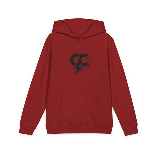 Youth V.I.T. Hoodie — Lightning Heart Logo Kids Pullover