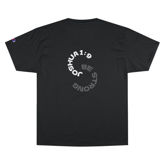 Cloud Culture Champion T‑Shirt — 'Joshua 1:9 Be Strong' Graphic Tee
