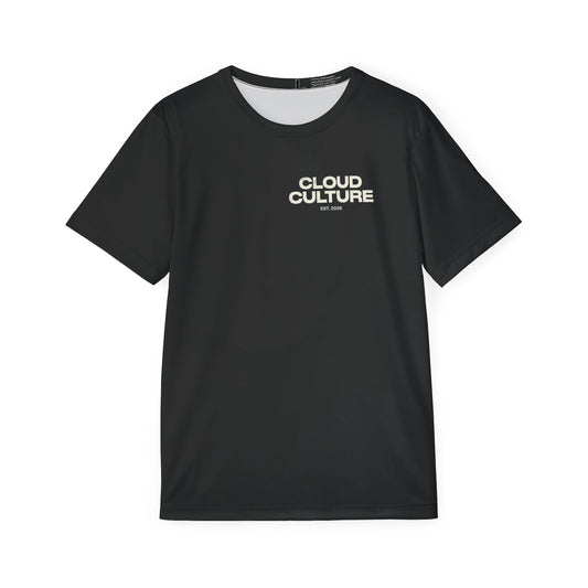 Cloud Culture Sports Jersey — Men’s Athletic Tee with 'Cloud Culture: The New Paradigm' Back Graphic