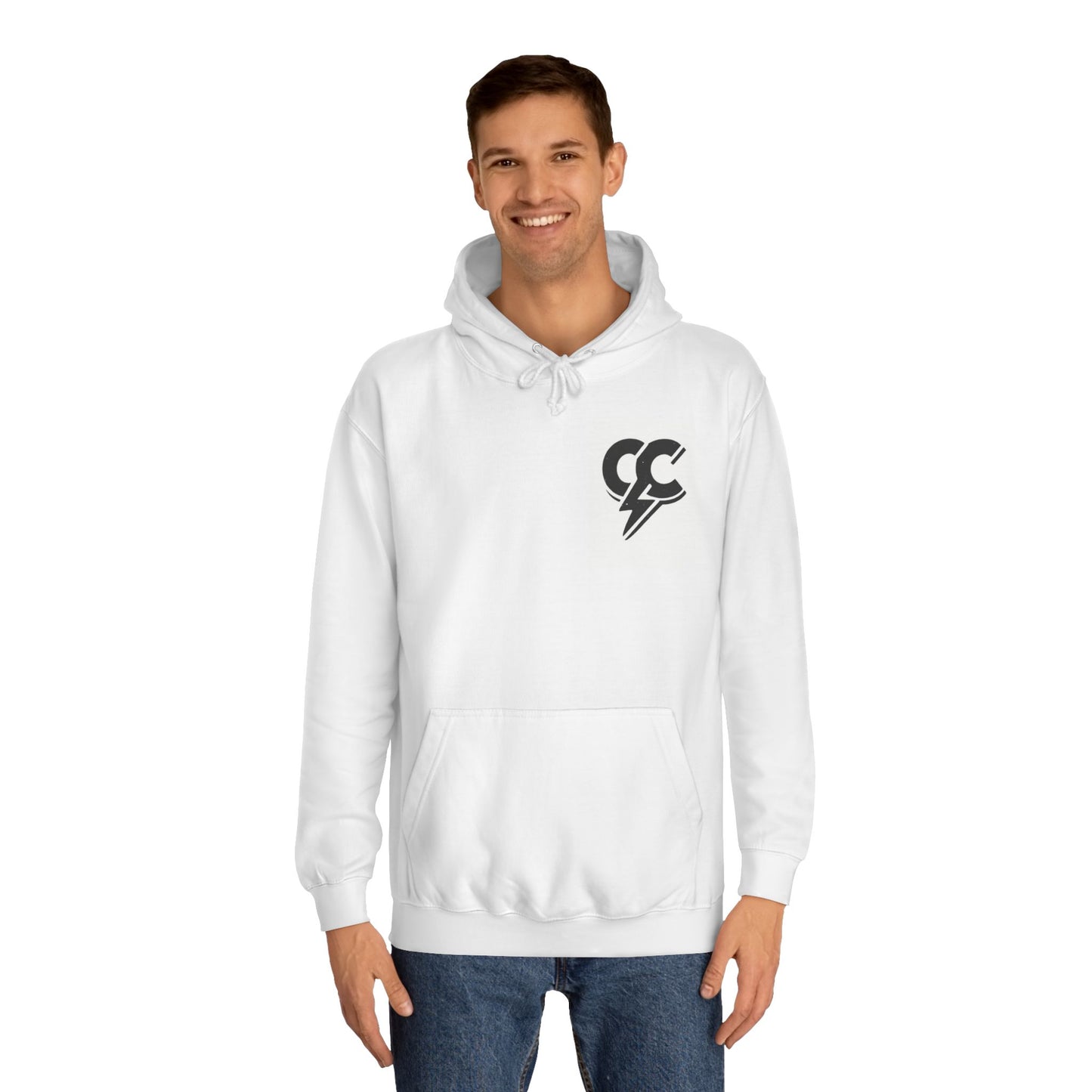 Cloud Culture Hoodie — Vintage Cloud Mascot Pullover with 'Cloud Culture' Back Logo