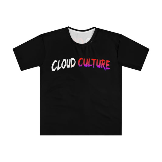Cloud Culture Graphic T‑Shirt — Neon Cloud Character Tee